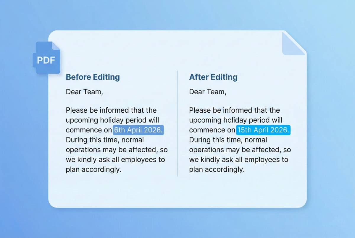 Edit PDF Text Online Free - Change Text in PDF Documents | BoostPDF