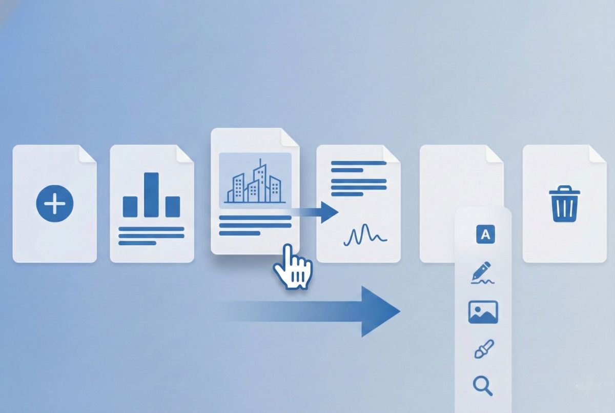 How to Reorder PDF Pages Online Free - Rearrange & Organize PDFs | BoostPDF